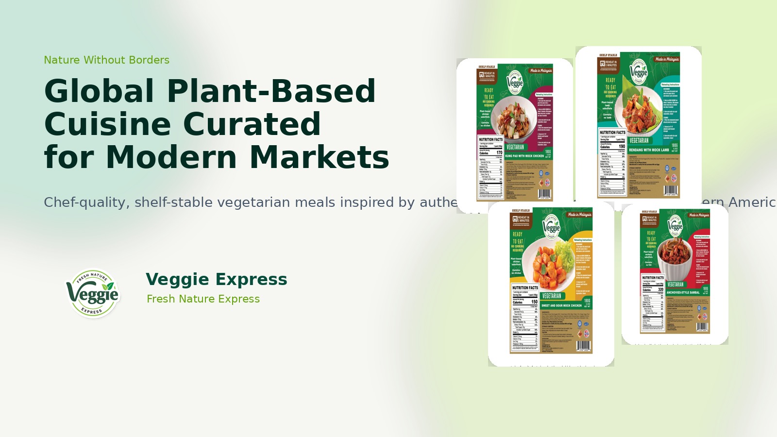 Veggie Express hero banner